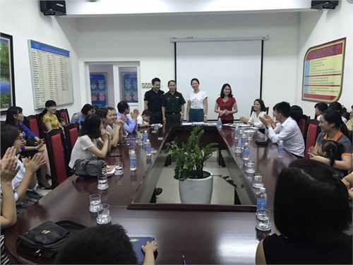 Trường mầm non Hoa Thủy Tiên tổ chức họp phụ huynh triển khai nhiệm vụ năm học 2017-2018