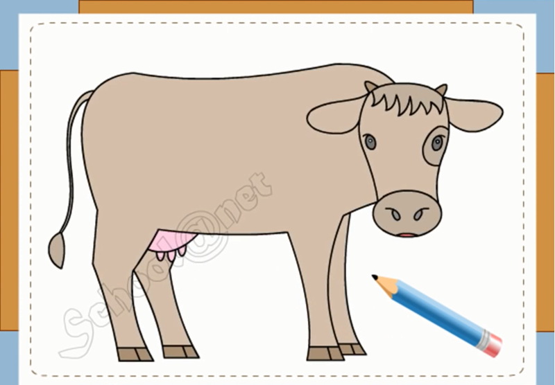 Vẽ con bò