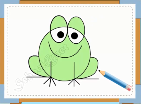 Vẽ con ếch