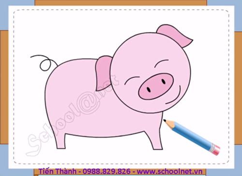 Vẽ con lợn