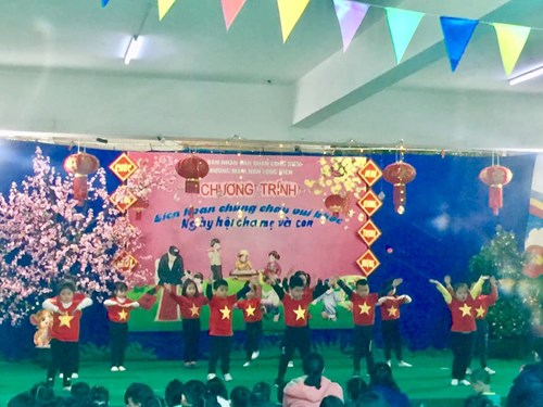Trường mầm non Long Biên tổ chức Liên hoan chúng cháu vui khỏe – Ngày hội cha mẹ và con