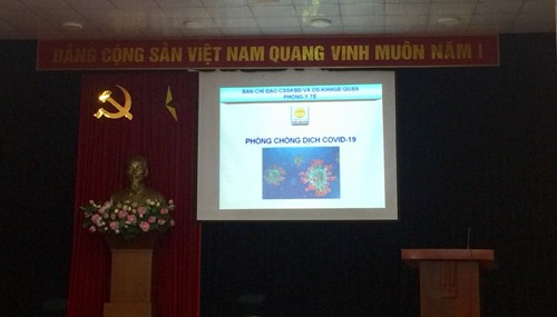 Trường mầm non Long Biên tham dự truyền thông các quy định về ATTP, phòng chống dịch bệnh