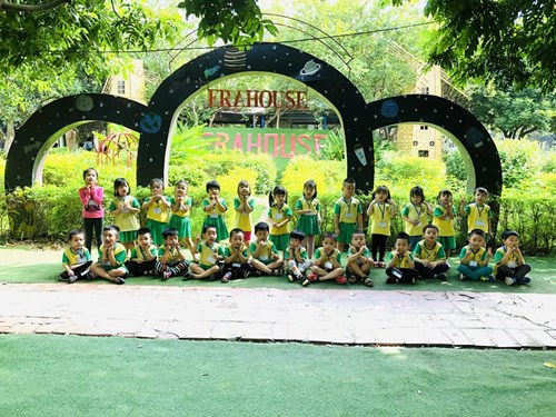 Trường mầm non Long Biên tổ chức cho trẻ khối mẫu giáo tham quan, học tập ngoại khóa tại Nông trại giáo dục Erahouse cơ sở 1