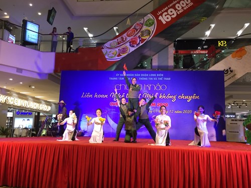 Trường mầm non Long Biên tham gia Chung khảo Liên hoan nghệ thuật múa không chuyên quận Long Biên năm 2020