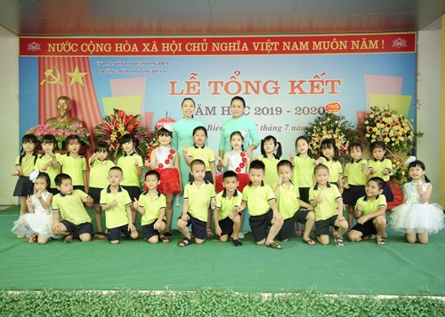 Trường mầm non Long Biên A tổ chức Lễ tổng kết năm học 2019 – 2020