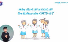 Giúp trẻ tránh xa dịch bệnh COVID-19 qua video hoạt hình dễ hiểu