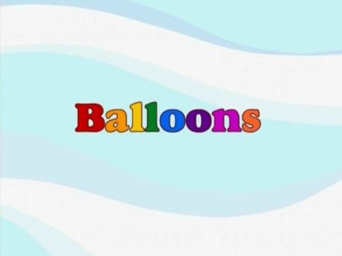 Song: Balloons