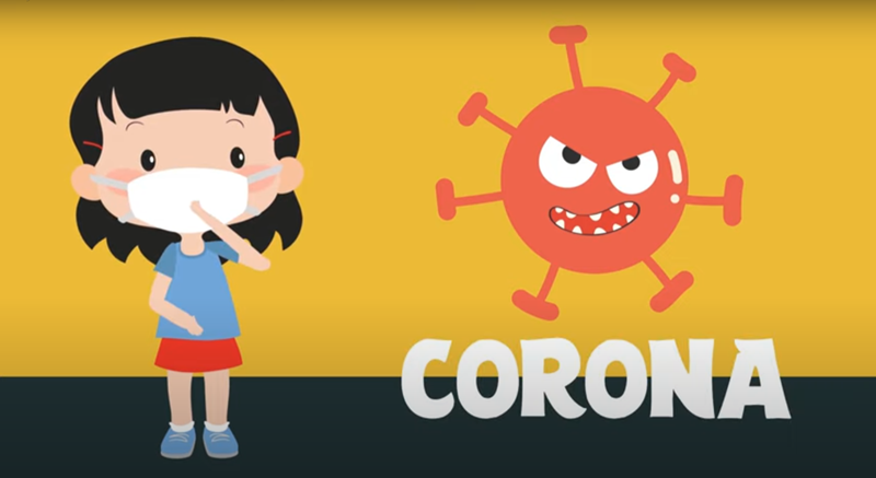 Dạy bé hiểu về virus corona