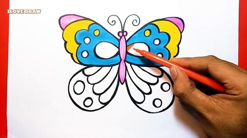 Vẽ con bướm