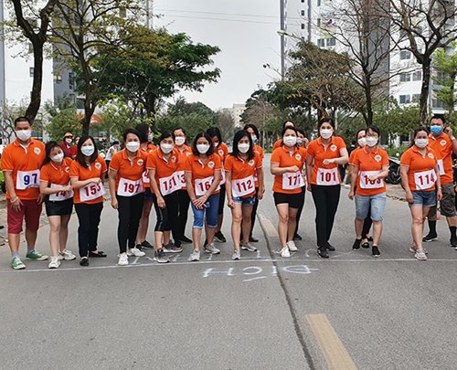 Trường MN Phúc Đồng tích cực hưởng ứng Theo Kế hoạch số 70/KH-UBND do UBND thành phố Hà Nội mới ban hành, Giải chạy Báo Hànộimới mở rộng lần thứ 47 – Vì hòa bình năm 2022 được xếp vào một trong các sự kiện thể thao lớn chào đón SEA Games 31.