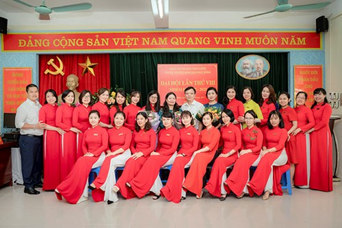 Đại hội Chi bộ Trường mầm non Phúc Đồng  Nhiệm kỳ 2022 - 2025 thành công tốt đẹp