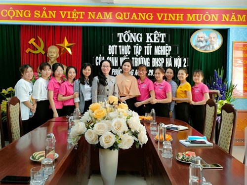 Tổng kết đợt thực tập tốt nghiệp của các giáo sinh trường ĐHSP Hà Nội II.