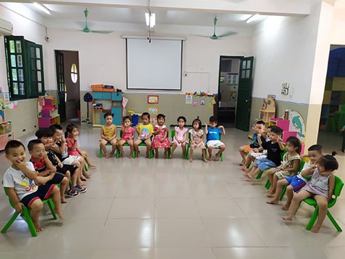 Lễ khai giảng năm học mới 2020-2021 của các bé NGN B5 - trường MN Phúc Đồng.