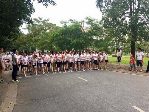 Trường Mầm non Phúc Đồng tổ chức Giải chạy Báo Hà Nội Mới lần thứ 43 “Vì hòa bình”.