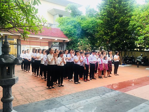 Trường MN Phúc Đồng với những hoạt động tri ân nhân ngày Thương binh liệt sỹ - 27/7/2020.