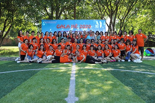 Công đoàn trường mn phúc đồng tổ chức tổng kết hoạt động công đoàn năm học 2019 - 2020 tại asean - rosort.