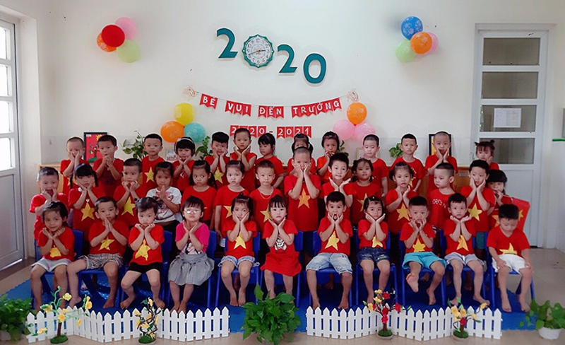 Khai giảng Năm học 2020 – 2021 của lớp Mẫu giáo nhỡ B3