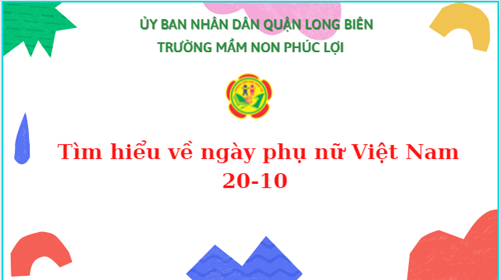 Trò chuyện về ngày phụ nữ Việt Nam 20-10