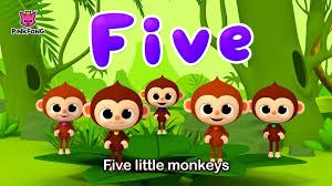 Five Little Monkeys - Word Play - Pinkfong Songs for Children