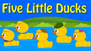 Five Little Ducks Nursery Rhyme With Lyrics
