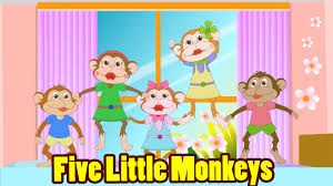 Five Little Monkeys Jumping On The Bed 