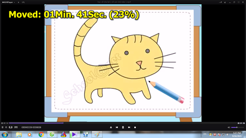 Dạy bé vẽ con mèo
