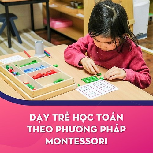 Dạy trẻ học và đếm số theo phương pháp Montessori