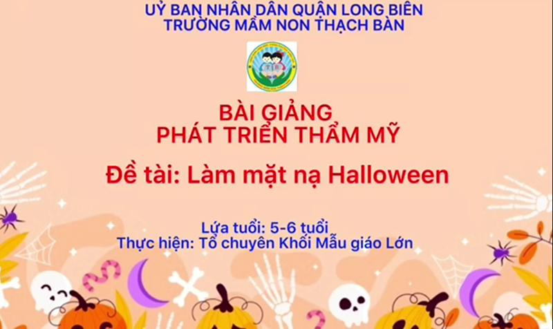 PTTM: Làm mặt nạ Halloween