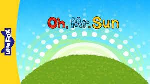 Lời bài hát : Mr. Sun, Sun, Mister Golden Sun