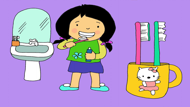 Dạy trẻ kĩ năng tự phục vụ  Cách đánh răng đúng cách 