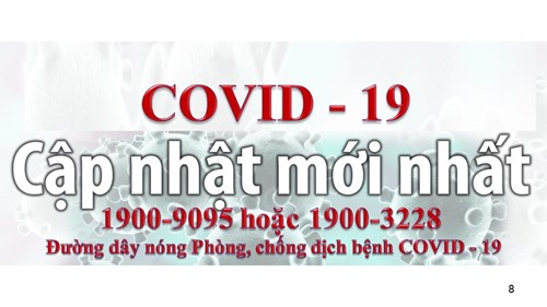 Cập nhật tình tình do Covid 19 tại Thành phố Hà Nội cho đến 7h45 ngày 13/3/2020