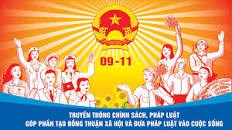 Ngày Pháp luật nước CHXHCN Việt Nam - Chung tay lan tỏa tinh thần thượng tôn pháp luật