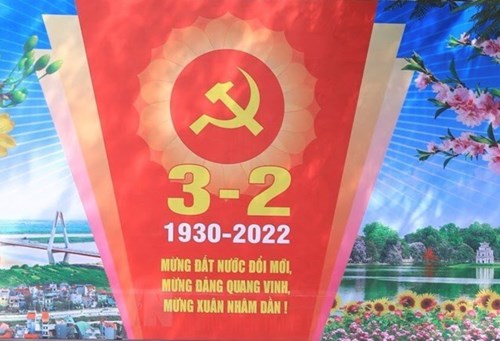 Chúc mừng 92 năm ngày thành lập Đảng Cộng sản Việt Nam (3/2/1930-3/2/2022)