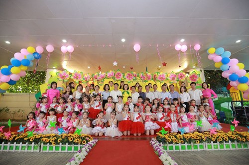 Trường mầm non Thạch Cầu tổ chức lễ khai giảng năm học 2019-2020
