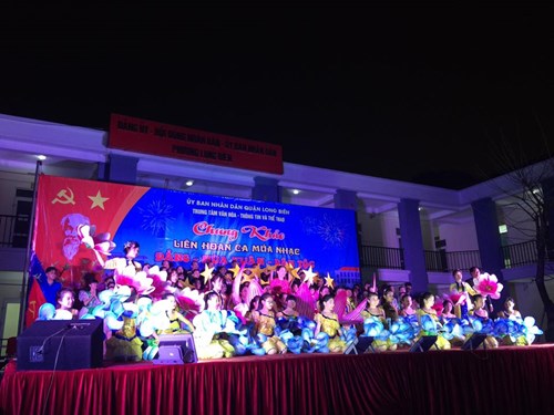 Trường mầm non Thạch Cầu tham gia liên hoan ca múa nhạc Đảng- Mùa  Xuân – Dân tộc năm 2018