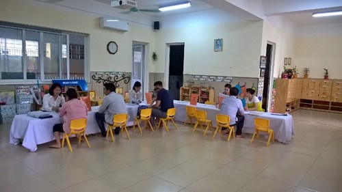 Trường mầm non Thạch cầu tổ chức tuyển sinh năm học 2017 -2018 
