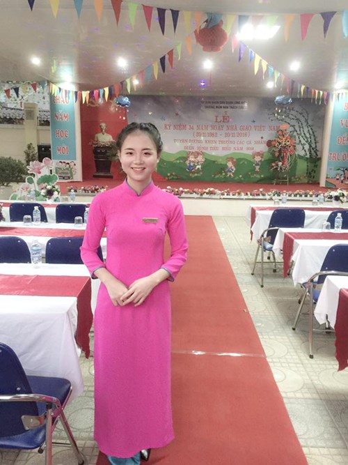 Cô giáo Nguyễn Thị Nhị : Cô giáo trẻ năng động, tài năng và tâm huyết với nghề