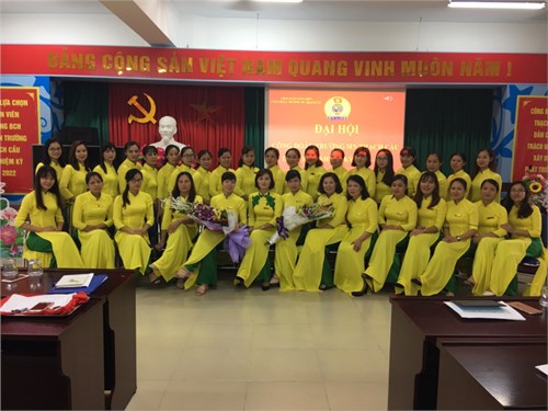 Trường Mầm non Thạch Cầu tổ chức Đại hội Công đoàn