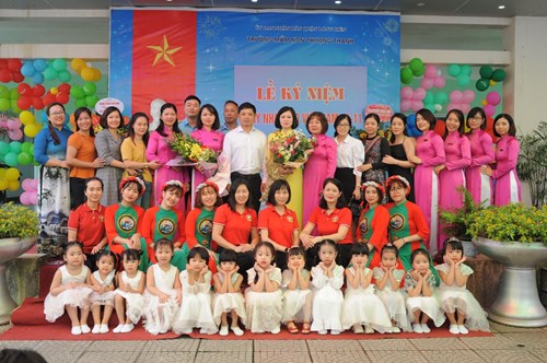 Trường MN Thượng Thanh tổ chức   Lễ kỉ niệm ngày nhà giáo Việt Nam 20/11  