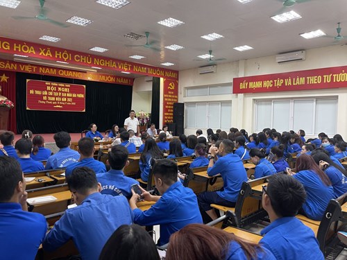 Chủ tịch UBND Phường Thượng Thanh đối thoại với Thanh niên năm 2022