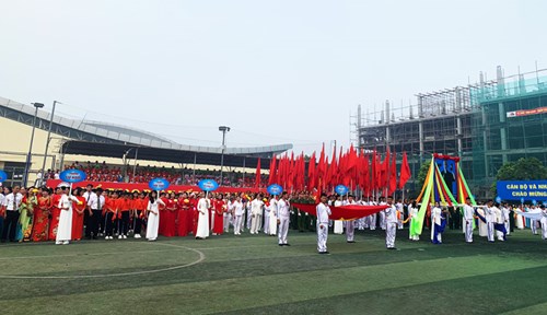 Khai mạc Đại hội Thể dục thể thao quận Long Biên lần thứ V năm 202