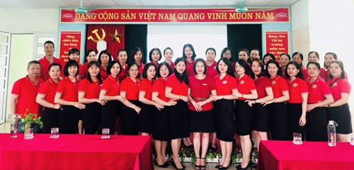 Hội nghị viên chức và người lao động Trường mầm non Thượng Thanh năm học 2022- 2023