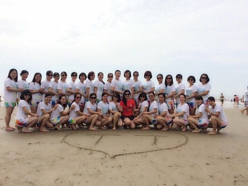 Trong 3 ngày 19, 20, 21 tháng 6 năm 2017 trường mầm non Thượng Thanh kết hợp với công đoàn nhà trường tổ chức cho CBGVNV nhà trường tham quan nghỉ mát tại khu du lịch biển Hải Tiến - Thanh Hóa.