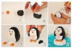 Hướng dẫn trẻ nặn: chim cánh cụt.