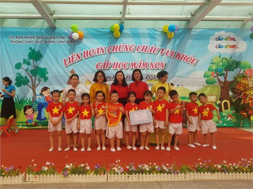 Trường Mầm non Tràng An tham gia “Liên hoan Chúng cháu vui khỏe”
 Cấp học Mầm non năm học 2018 - 2019

