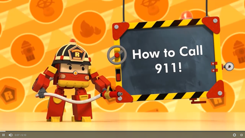 Tập 4 Poly và những người bạn:  Làm thế nào để gọi 911? 