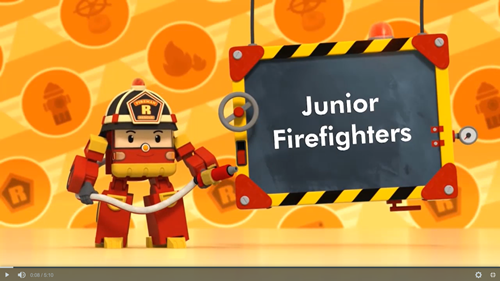 Tập 5 Poly và những người bạn:  Người lính cứu hỏa nhỏ tuổi 