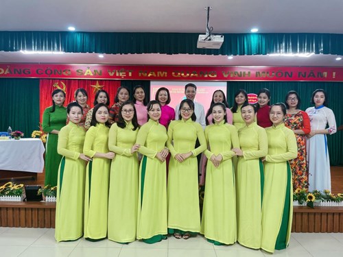   Chi bộ Trường mầm non Tràng An tổ chức thành công Đại hội chi bộ nhiệm kỳ 2022- 2025
