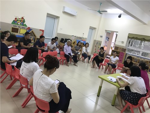 Trường mầm non tràng an tổ chức họp phụ huynh học sinh đầu năm học 2019 - 2020