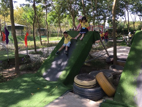 Buổi thăm quan dã ngoại vui vẻ và bổ ích của các bé lớp MGB C1 tại khu trải nghiệm sinh thái Phù Đổng Green Park